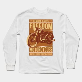 Freedom motocycle Long Sleeve T-Shirt